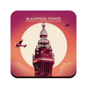 Blackpool Tower, Fylde Coast Drinks Coaster