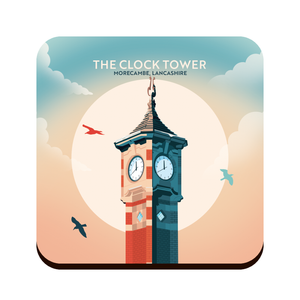 The Clock Tower Morecambe Drinks Coaster