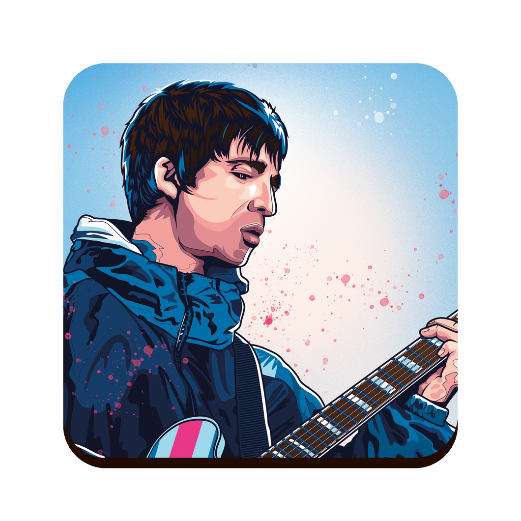 Noel Gallagher Oasis Drinks Coaster